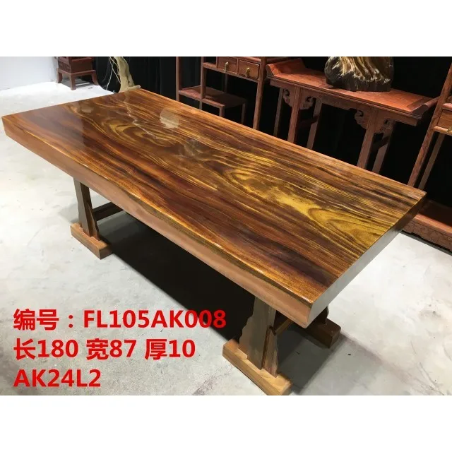 
Natural Solid Okan Dining Table Top From Chinese Manufacturer 