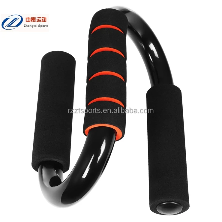 Fitness Home exercise Plastic Handle Equipment Arms Chest S-Type Foam Push Up Stand