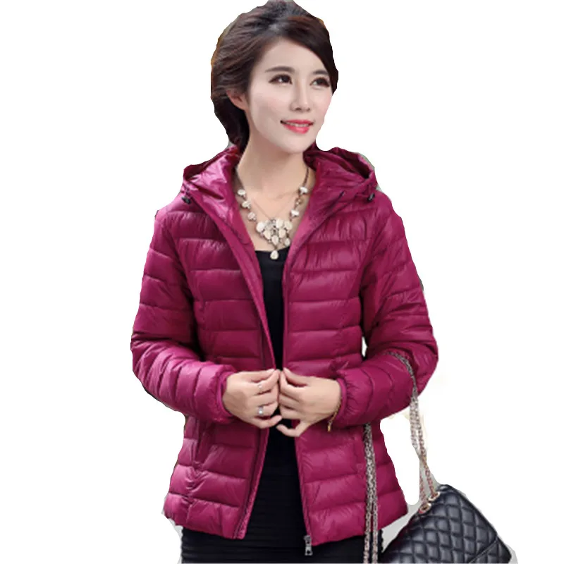 Women font b Winter b font Jacket 2016 Casual Plus Size 5XL Cotton Coat Female Hooded