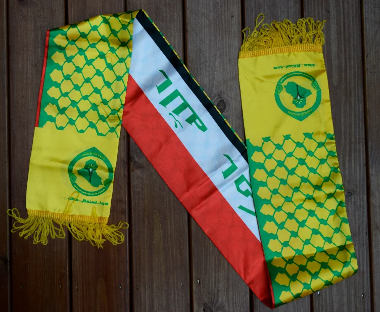 Шелковая лента-шарф для проведения выборов в Анголе