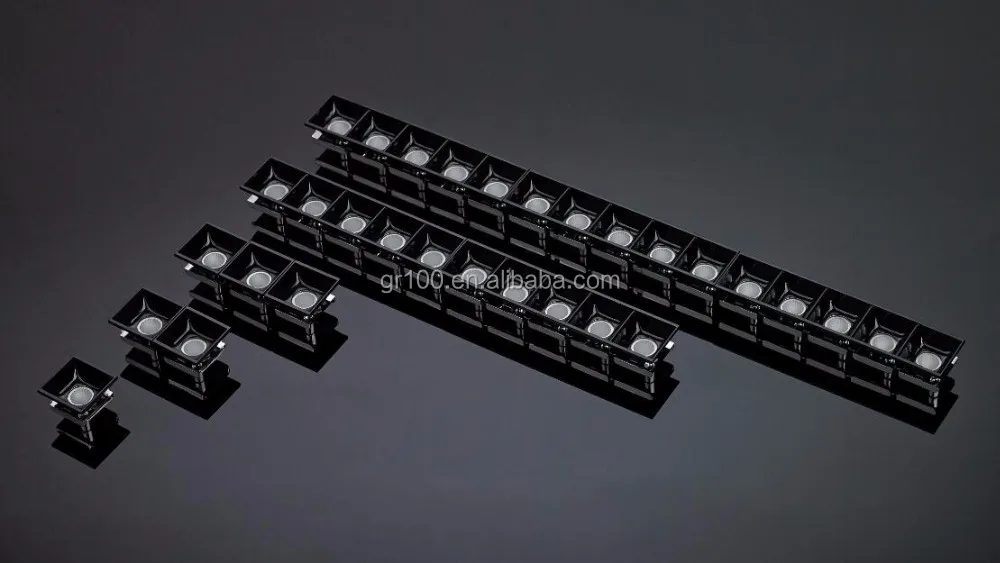 Free sample offerled reflector cup or led 4x4 light bar reflector for linear light new designs