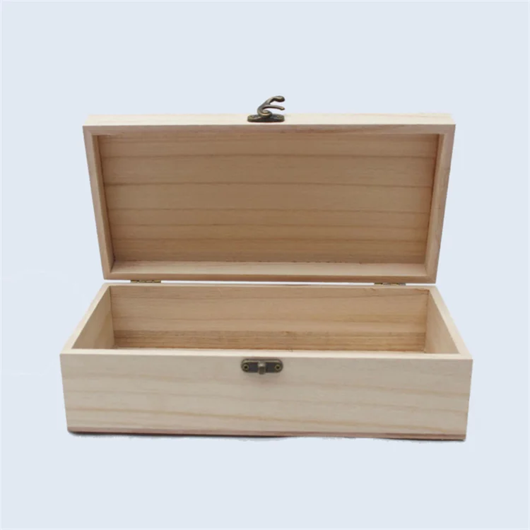 Japanese type lightweight paulownia wooden box for sale