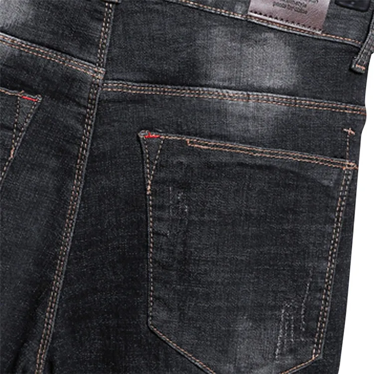 
Classic slim fit long jeans for man good quality high cotton of fabric trousers customized by OEM 