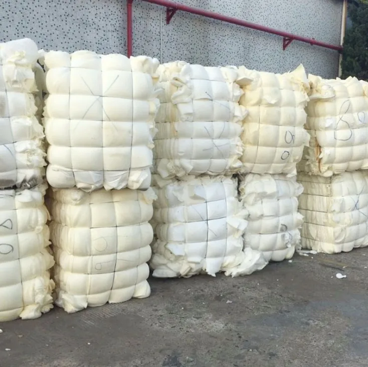 High quality solid color waste sponge without skin for long term supply of foam scrap