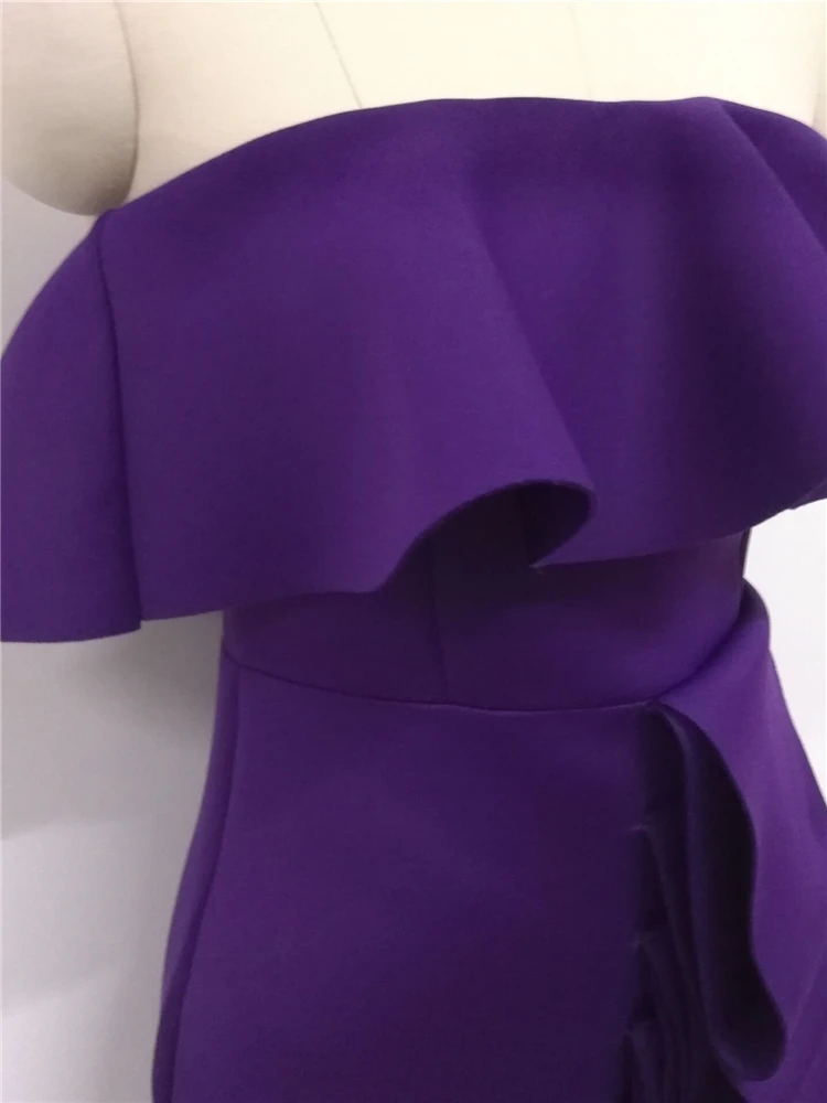 Hot Girl Dress Bodycon Evening Off Shoulder Party Ruffles Sexy Summer Club Wear Dress Backless Ladies Slim Elegant Tight Robes