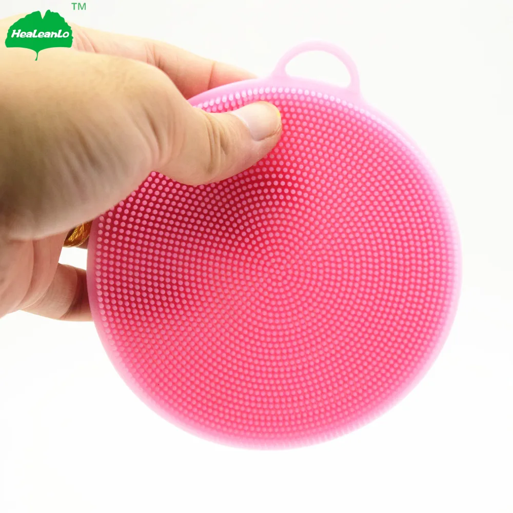 Hot Selling 2021 Amazon! Household Cleaning Silicone  Mildew-Free Silicone Brushes