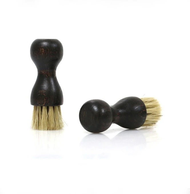 
30 Years Professional manufacturer Shoe Shine Brushes with Pig Hair 