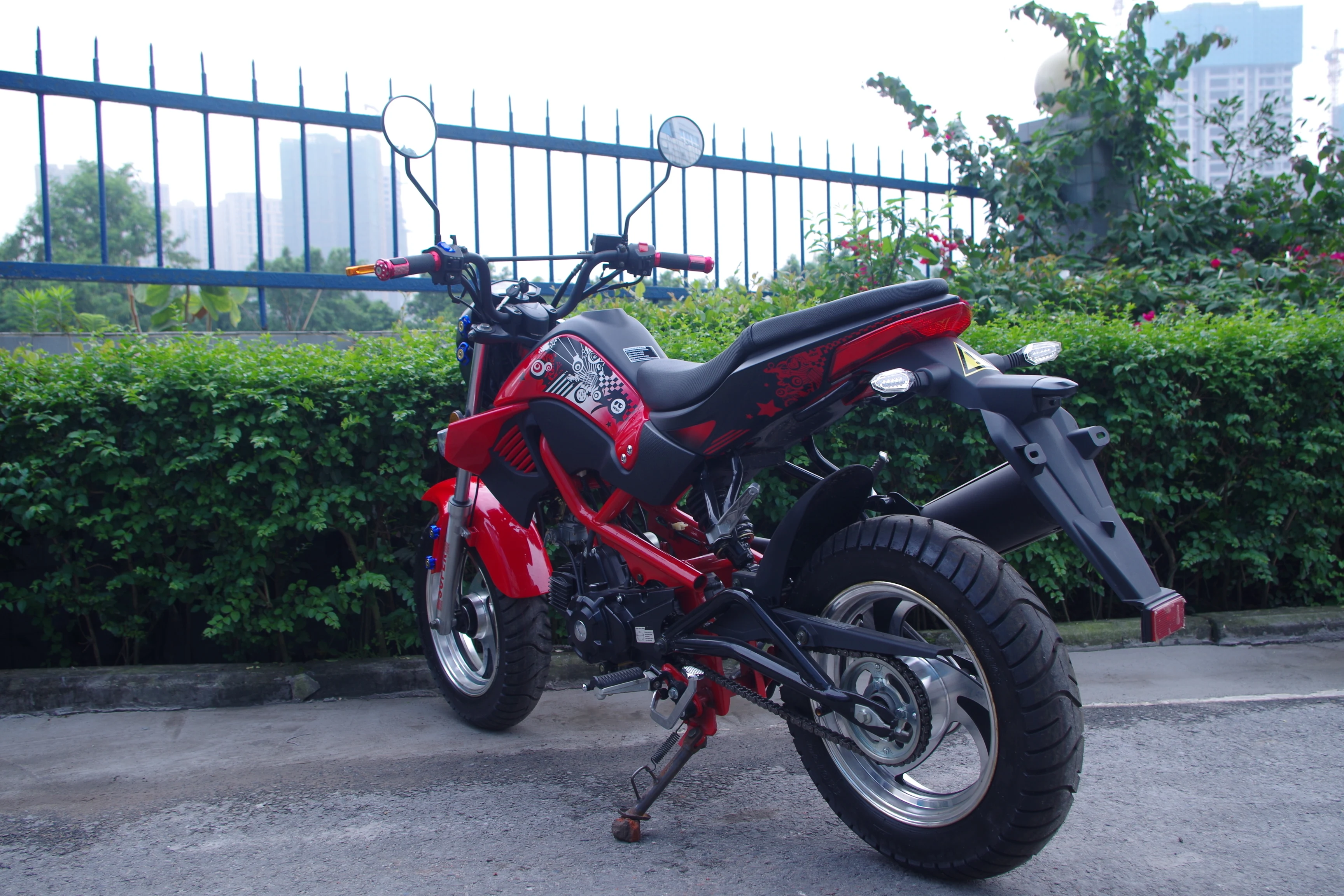 China attractive price street bike motorcycles chopper 110cc