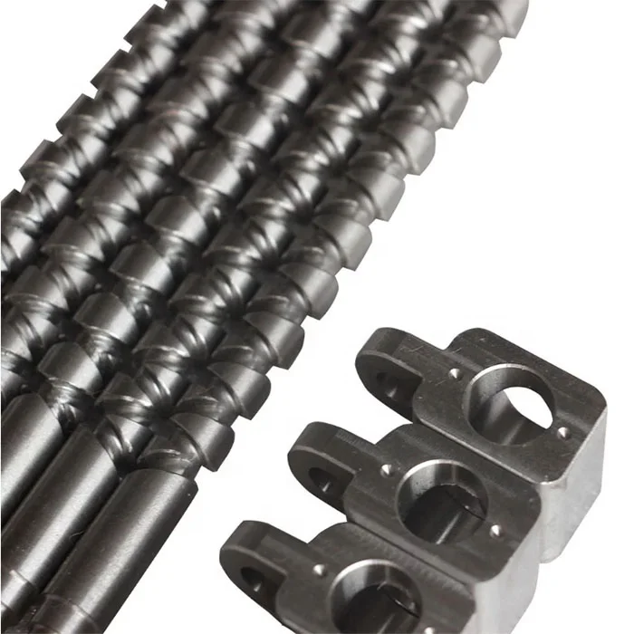 custom steel alloy recirculating reciprocating self reversing levelwind level wind screw for offshore electric winch winder