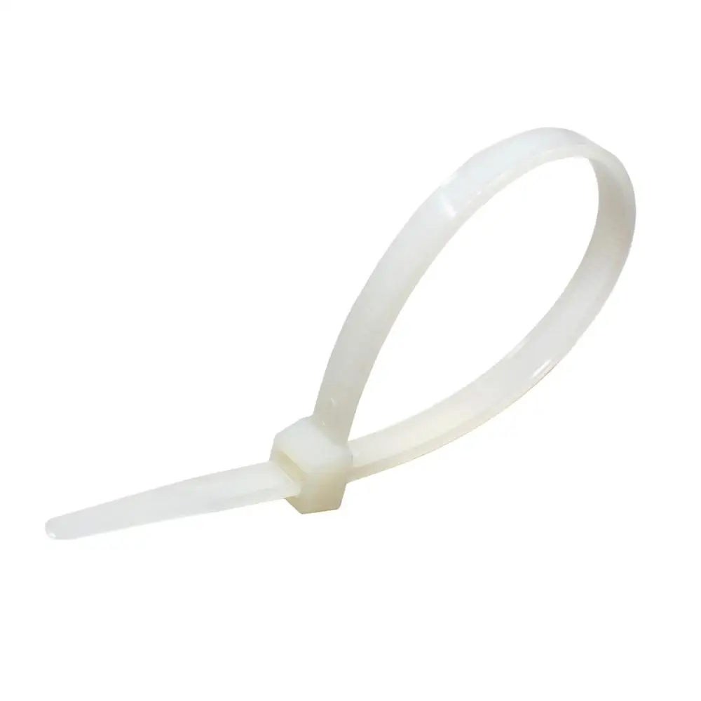 natural white zip tie traction twist lock cable ties nylon 66 cable ties