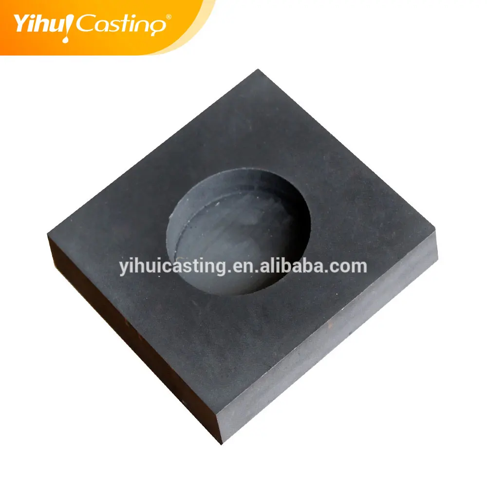 
500g graphite ingot mold for gold bar and silver bar making , size can be customized 