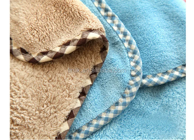 100% Microfiber Cartoon Head Hanging Hand Towel Promotions Drying Towel