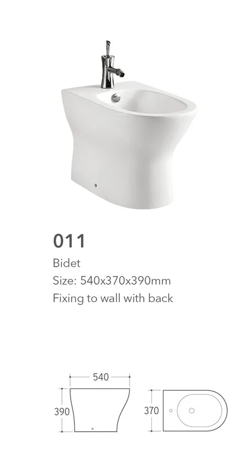 Good quality bathroom sanitary ware decorated toilet suite