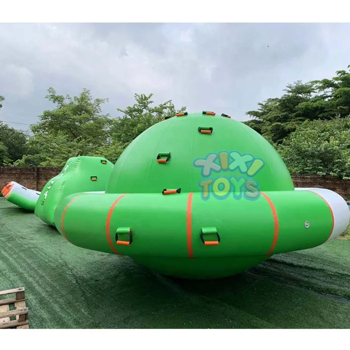 XIXI TOYS Summer Inflatable Peg-top / Inflatable Saturn Rocker/ Inflatable Turntable Water Sport Games