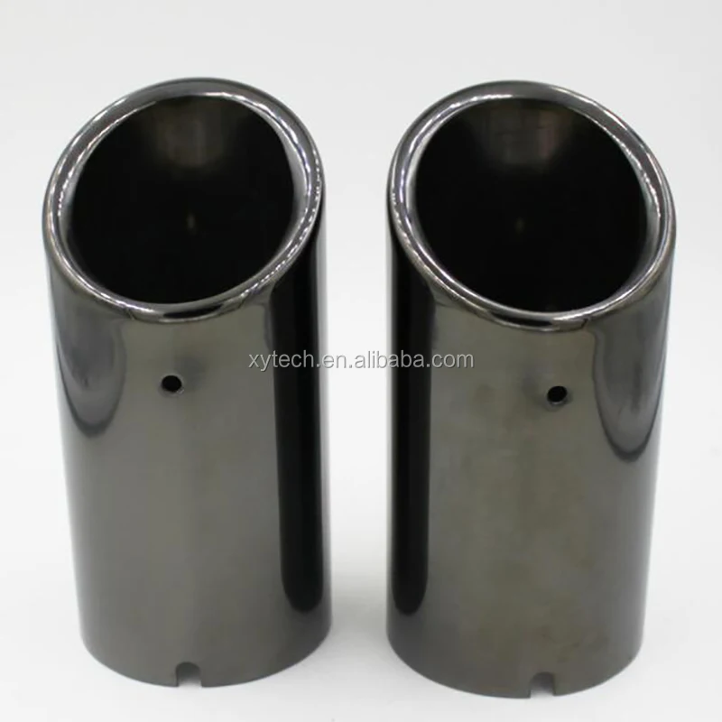 Stainless Steel Car Exhaust Pipe Tip Tail Pipe Muffler Covers Car Decoration Exhaust Filter