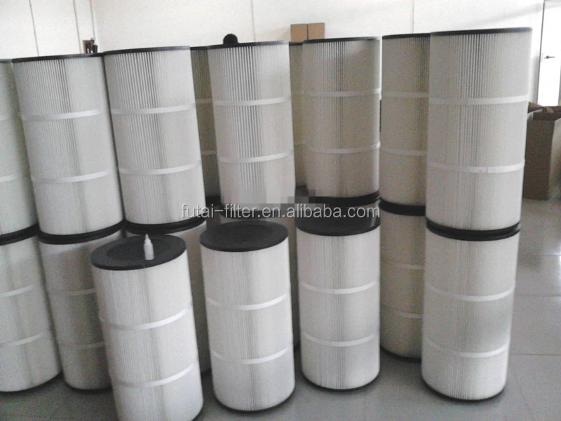 Industrial Air Filter Polyester Round Hepa Filter Paper Cartridge