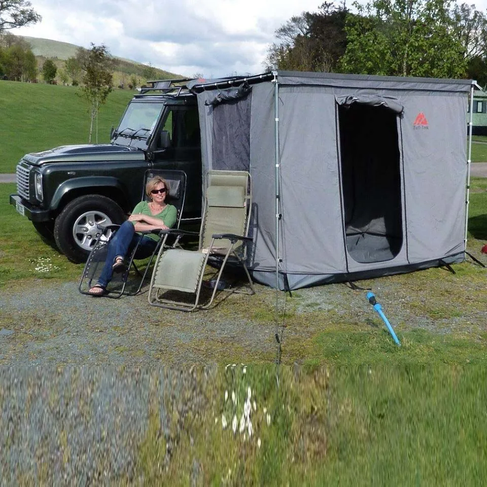 Автомобильный боковой тент с боковой стеной, уличная Съемная комната для мытья