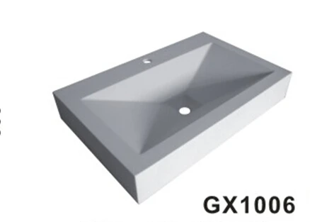 
OEM Artificial stone solid surface Bathroom kitchen portable sink 