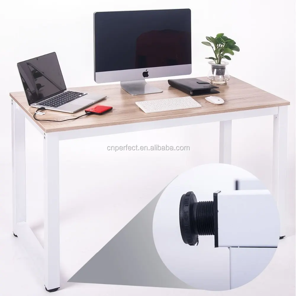 Modern Simple Design Computer Desk Table Workstation for Home Office