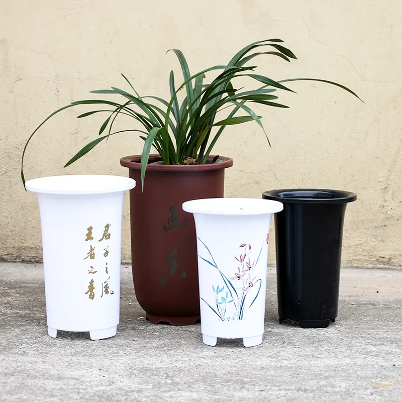 Chinese style flower pot Multiple color size plant pot