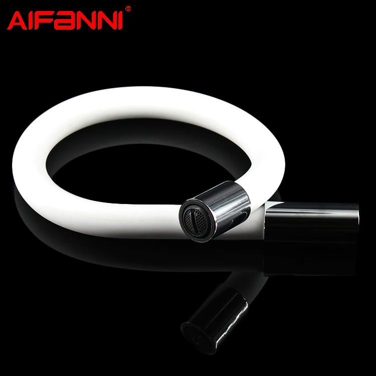 High quality Fast delivery direct to with straight head white flexible hose