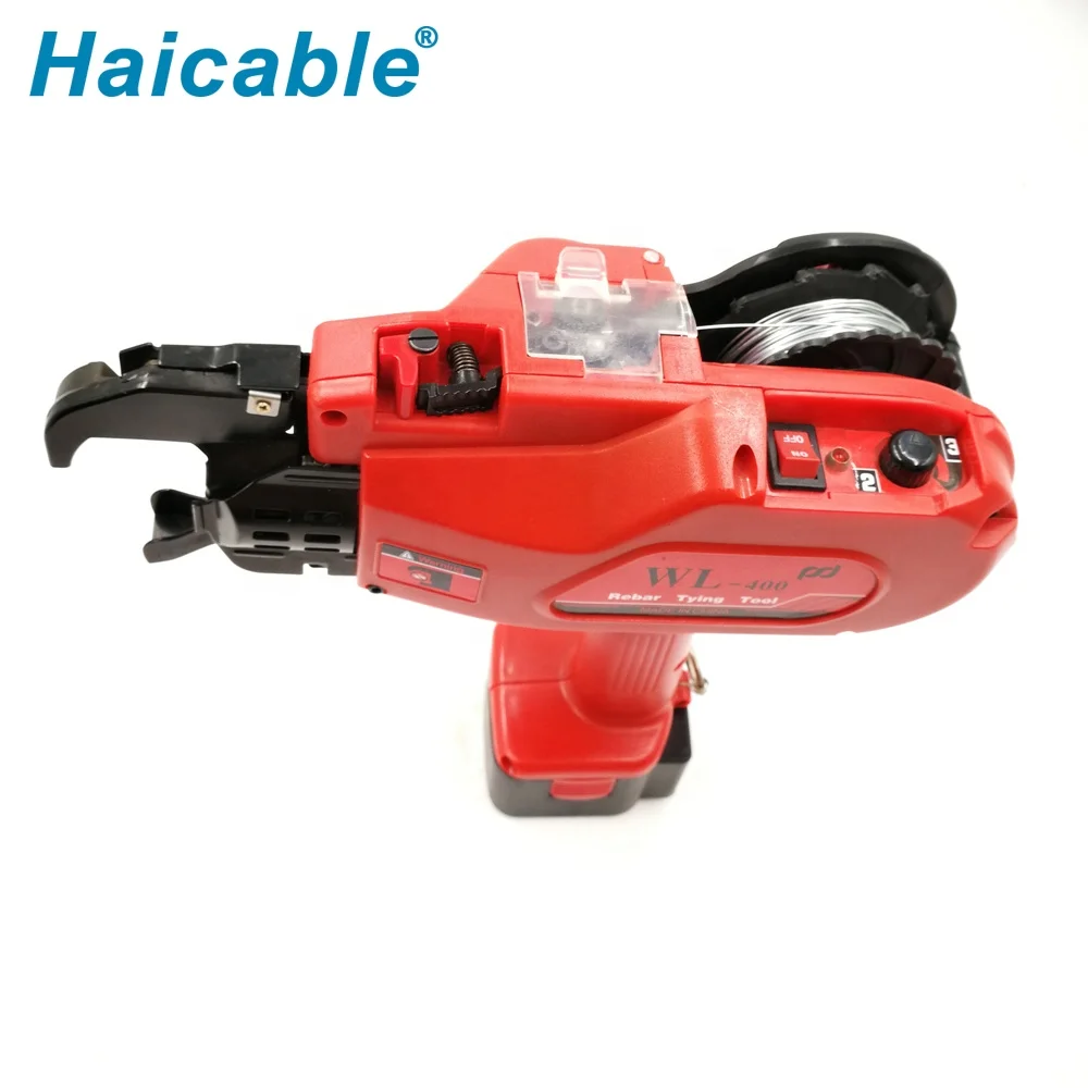 WL-860 Rebar Tie Gun Electric Automatic Tying Tool Wire Banding Machine