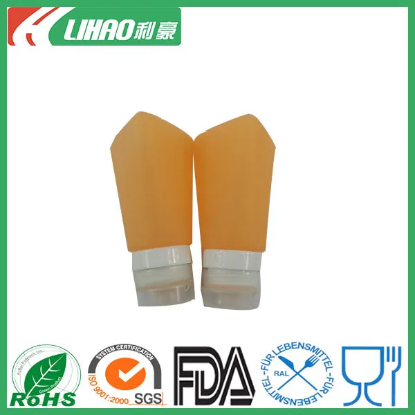 Silicon bottle for travel use