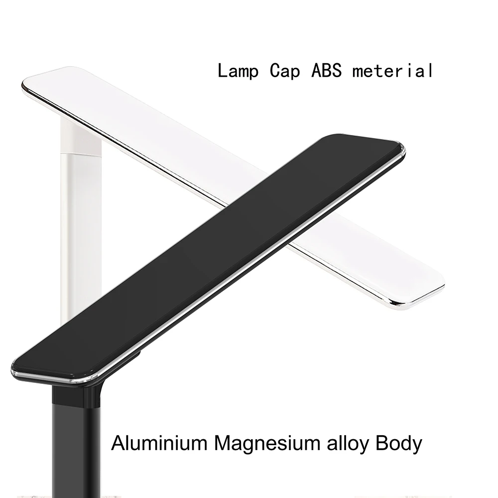 2 in 1 LED Table Lamp Folding Touch Eye Protection Desk Lamp Fast Wireless Charger