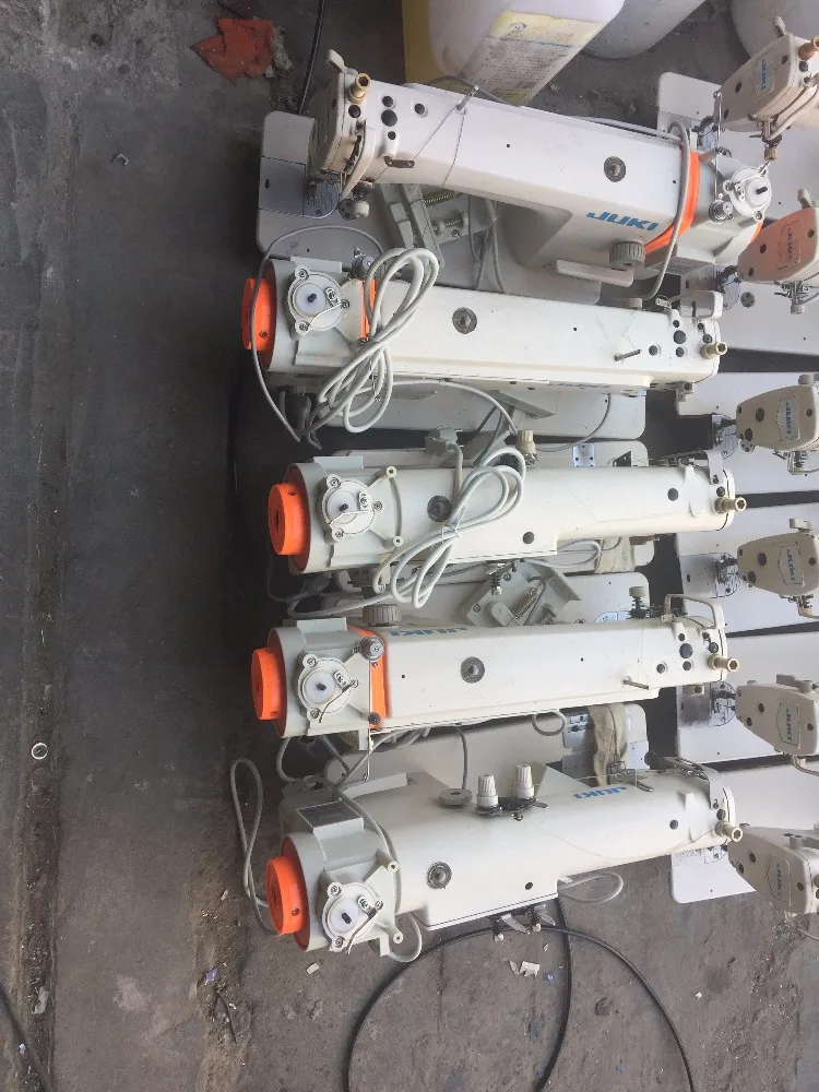 Direct drive Juki-MH-380 industrial double needles chainstitch sewing machine