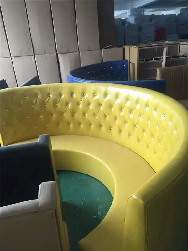
2016 new design restaurant used booths for sale leather seating 