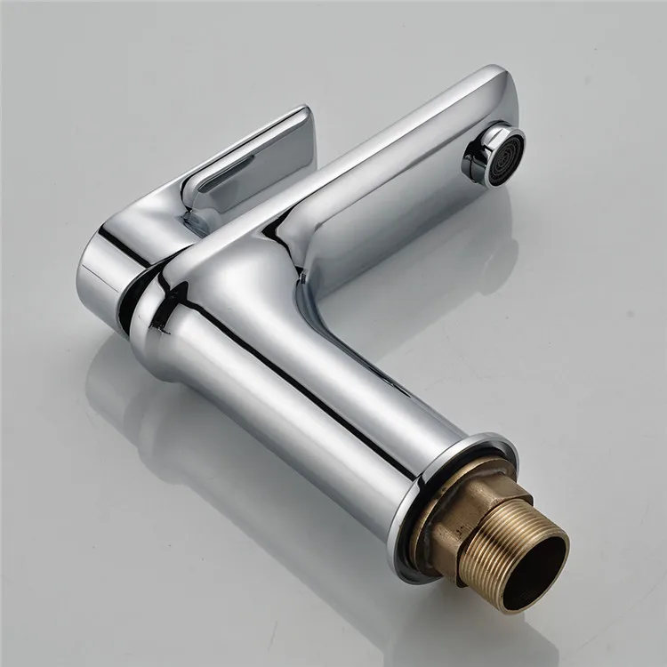 
Cheap deck mounted single handle brass bathroom chrome taps in pakistan 