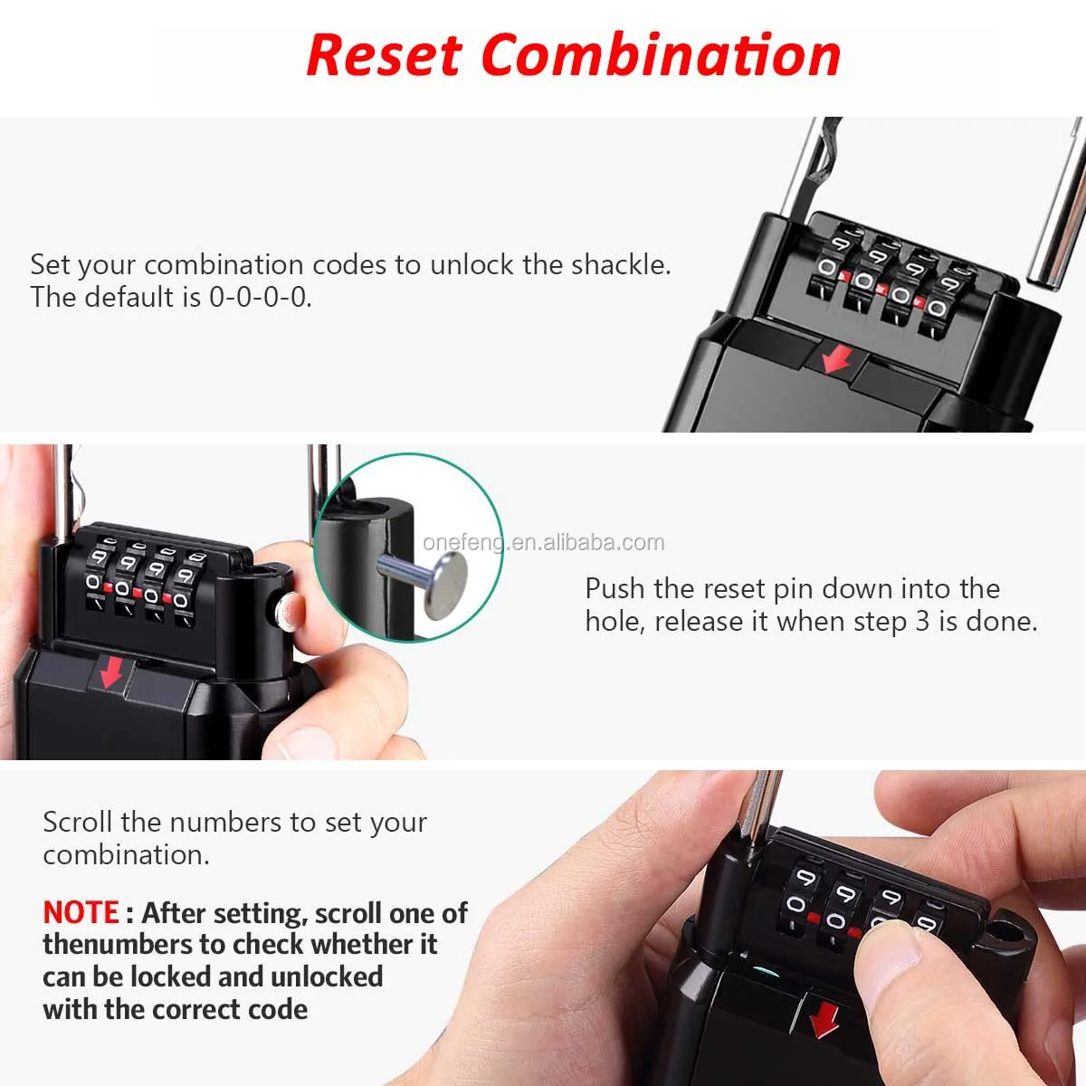 China Factory Direct Cheap Surf Lock Combination Car Master Lock Key Safe Box Surf Lock