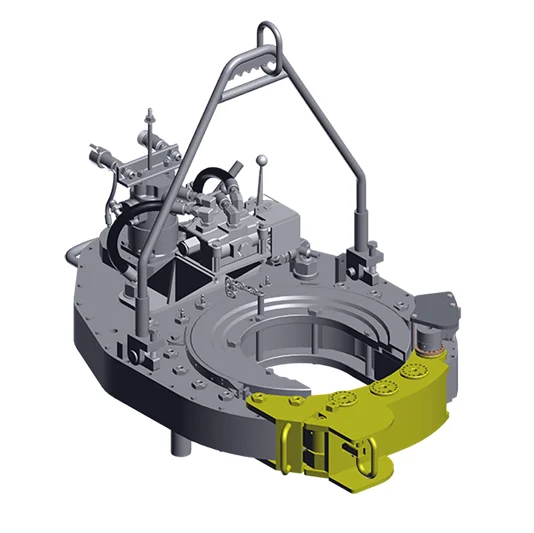 
API standard hydraulic tube tong KHT5500 use for make-up and break down tube size of 30 to 140 