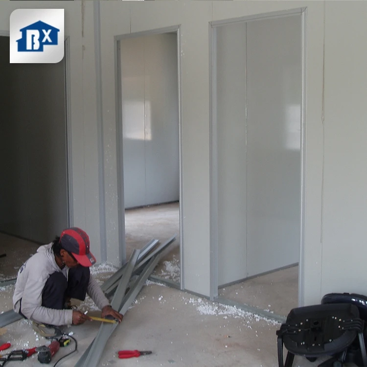 Prefab houses for sale prefabricated eps sandwich panels with light steel structure house labor living house