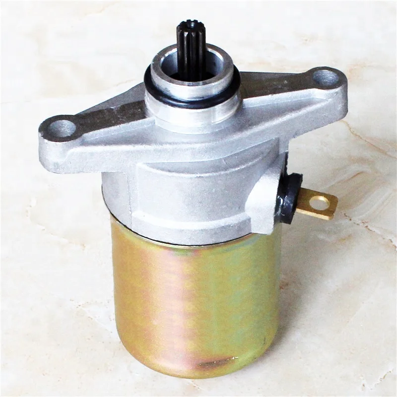 Starter Motor 10T For 50cc GY6 Engine Buggy Go Kart 12V
