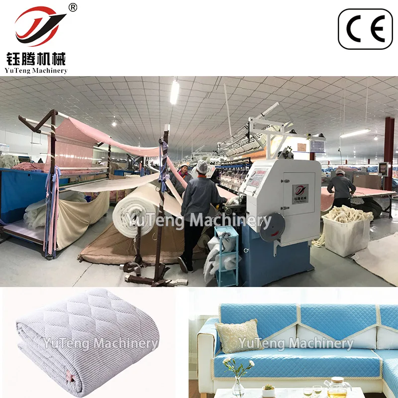 
computerized lock stitch sewing quilting machine,Bed sheet making machine 