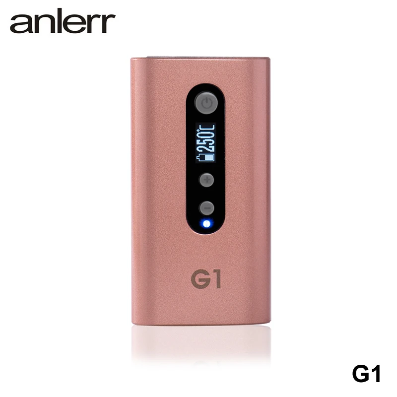 Оригинальная Фабрика 100% Anlerr G1 нагрев не сжигает сигареты сухой травы испаритель электронная сигарета для испарителя сухой травы