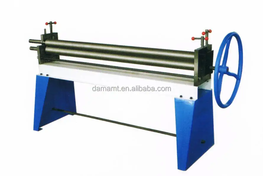 Instock HVAC duct making equipment electric slip roll machine , small rolling machine sheet metal bender