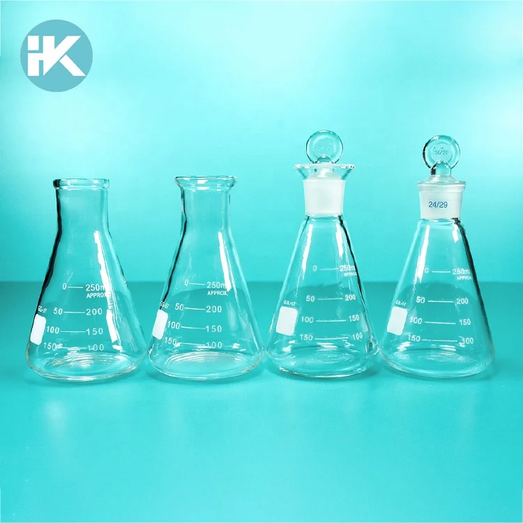 
Huke Factory deirect Customized Laboratory Borosilicate 3.3 Filtering Flask With Side-arm Socket 