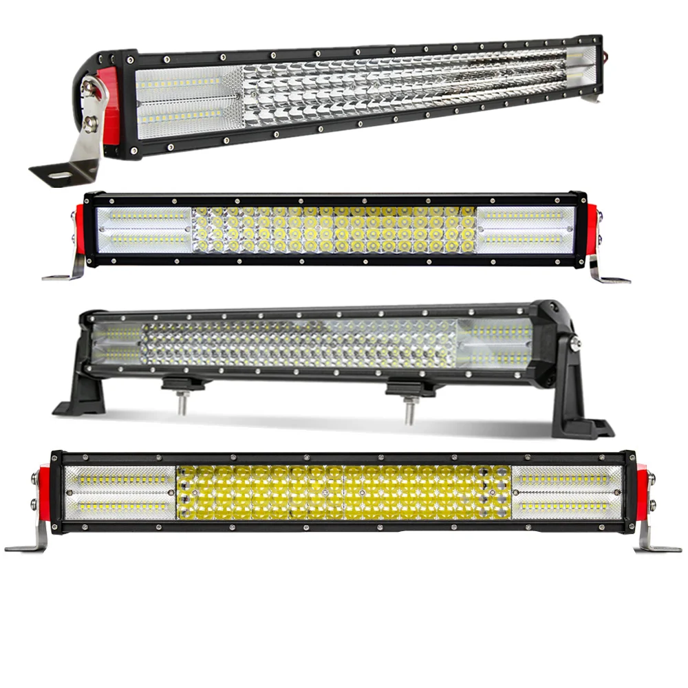 12D Reflector 50000Lumens 780w 20 Inch Led Driving Light IP68 4 Row Led Light Bar Truck For Cars