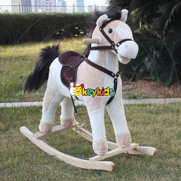 2017 wholesale baby wooden riding horse toy,funny kids wooden riding horse toy,fashion children wooden riding horse toy W16D068