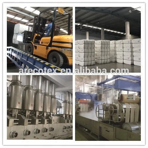 
3dx64mm recycled HCS polyester staple PET fiber 