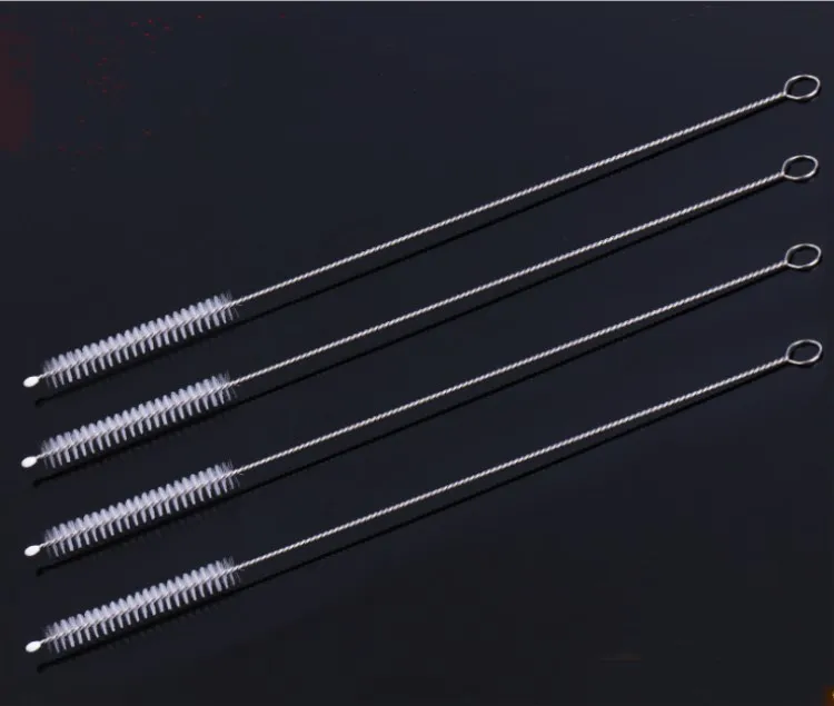 
2019 Factory Wholesale Stainless Steel Rotating Brushes to Clean Straws 