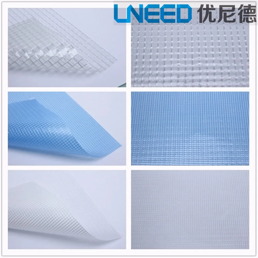 Transparent PVC Coated Mesh Fabric
