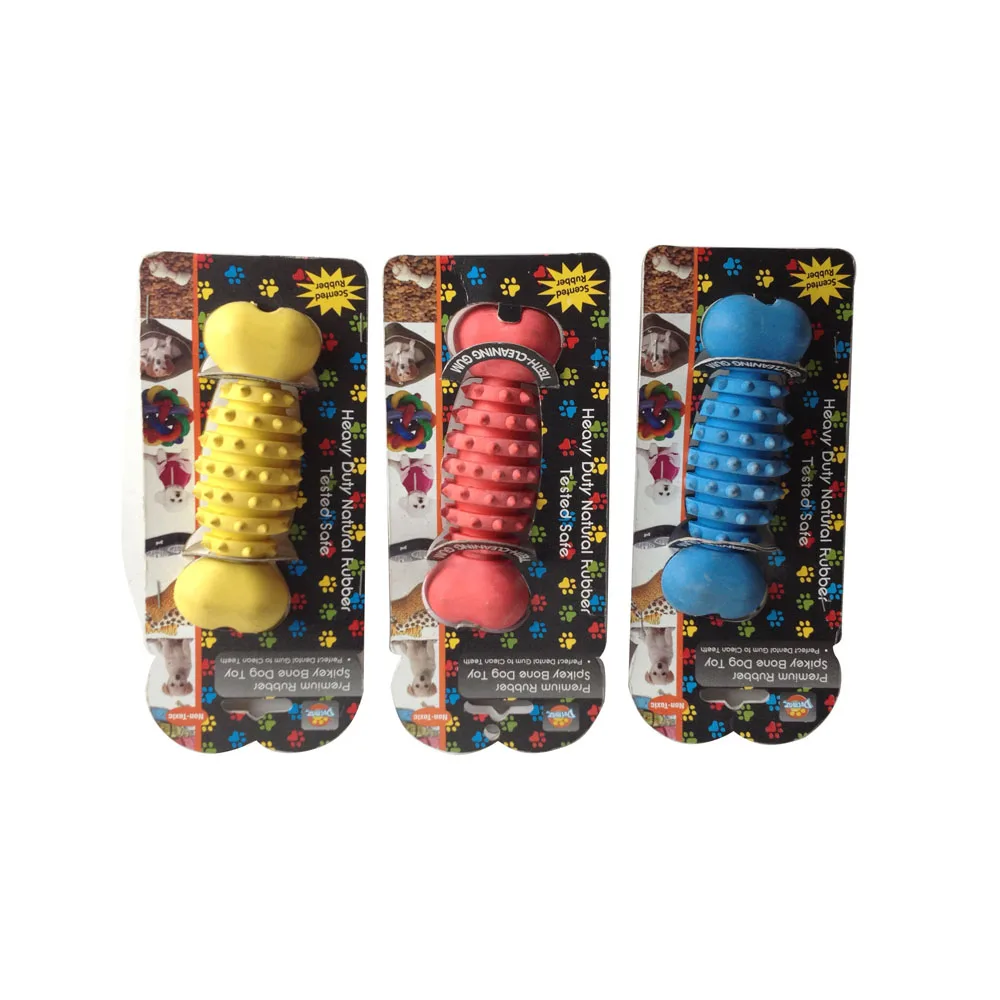 Cooling tough puppy rubber TPR plate bone with non-toxic chewy fun toys for dog pet