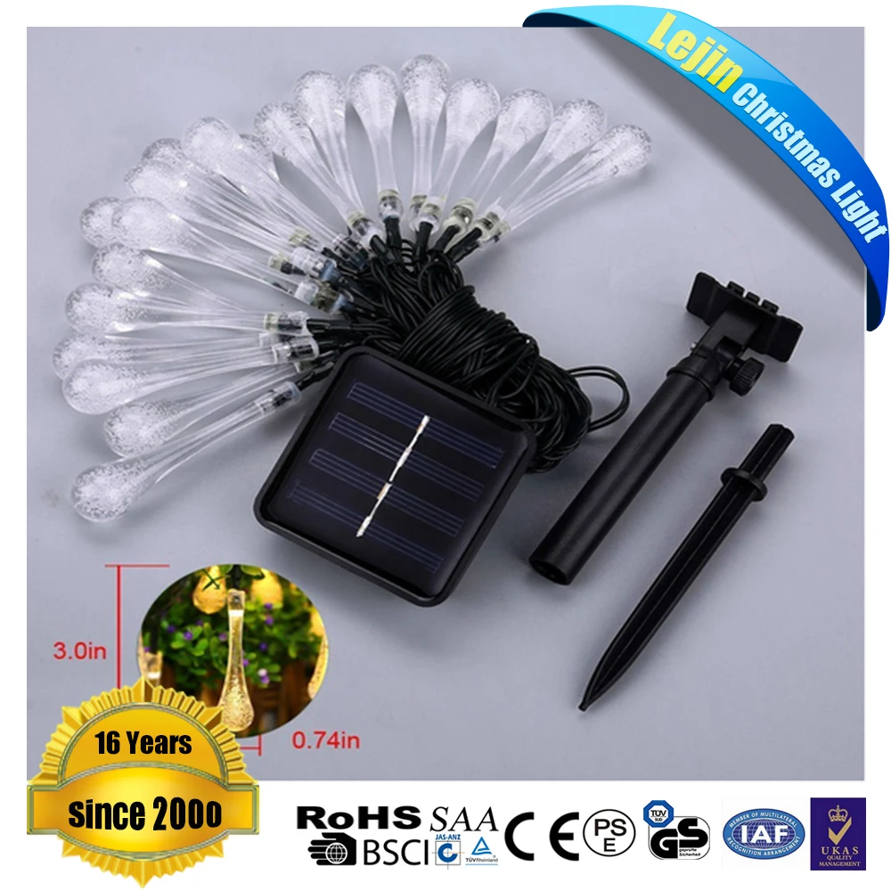 2.5 м 20LED Украшения Солнечная Фея Света