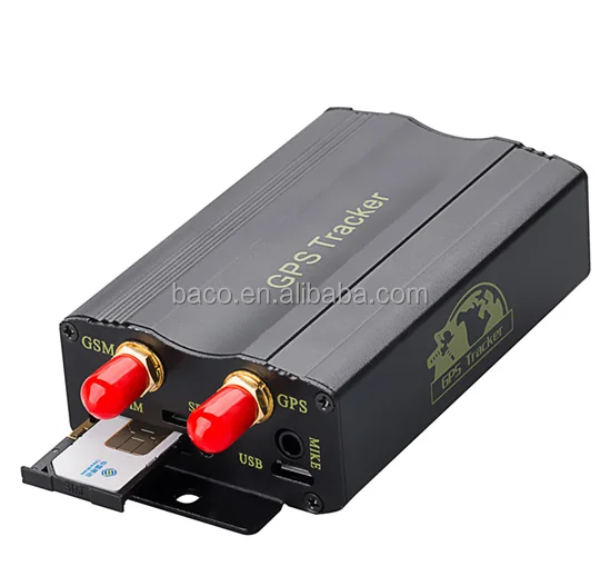 gps tracker tk103 with fuel sensor gps tracker portable vehicle tracking system TK103B