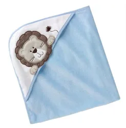 Wholesale customized animal face children towel gauze cartoon baby bath towel