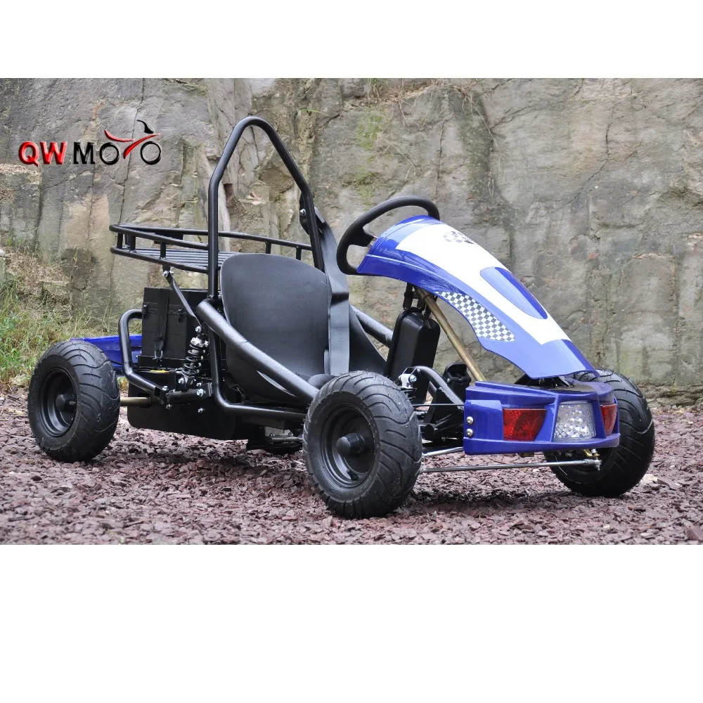 QWMOTO 500W 36V электрический гоночный дешевые Электрический грузовой велосипед 36v Go Kart Модернизированный 4 Wheeler багги 500W педаль для картов Электрический скутер