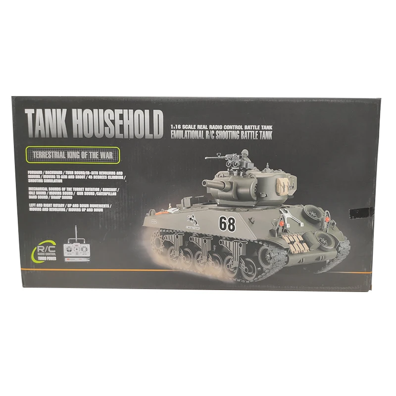 High quality rc tank model scale simulating battle tank toy best boys toy